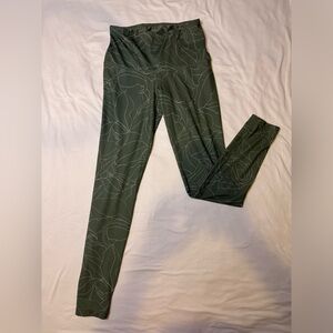 PrAna xs green yoga pants